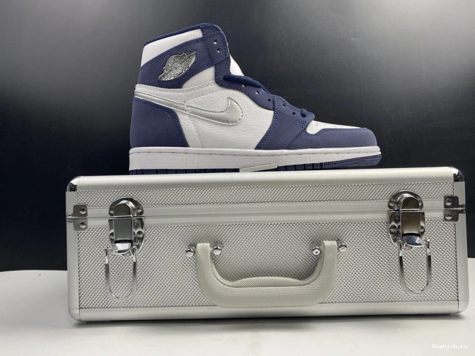 One Kick (2020) DC1788-100 Jordan AIR Midnight Navy High Retro 1 0807